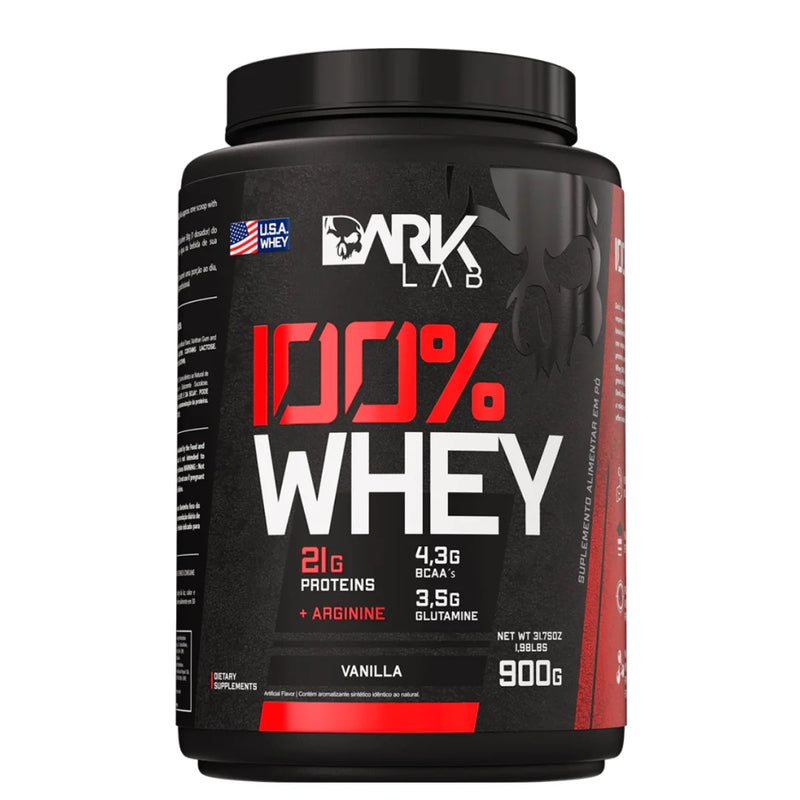 DARK LAB - 100% Whey Protein Concentrate Pot 900g Dark Lab.