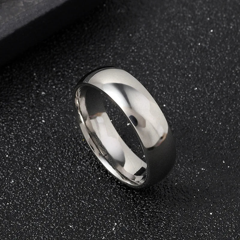 Charm Jewelry Ring for Men Women Stainless