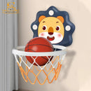 Kids Basketball Hoop with Inflatable Ball Wall Mount
