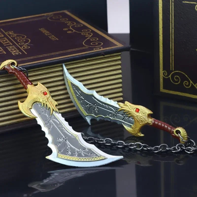 15cm God of War Game Metal Weapon Model Ragnarok