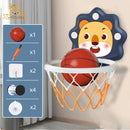 Kids Basketball Hoop with Inflatable Ball Wall Mount