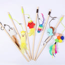 Creative Teaser Feather Toys Kitten Funny Colorful