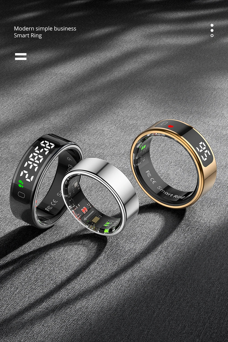 COLMI R12 Sma2025rt Ring with Display Screen and Touch.