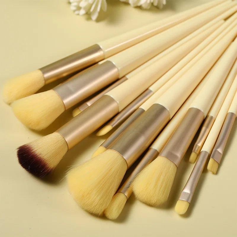 13 PCS Makeup Brushes Set Eye Shadow Foundation