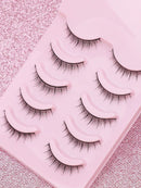 5 Pairs Cat Eye Lashes Faux