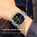 Fashion Men Watch Luxury Calendar Quartz Wrist Watch