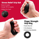 5-60Kg Adjustable Grip Strength Trainer with Finger Exerciser Hand