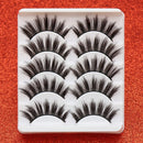 5 Pairs Cat Eye Lashes Faux