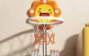 Kids Basketball Hoop with Inflatable Ball Wall Mount