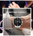Fashion Men Watch Luxury Calendar Quartz Wrist Watch