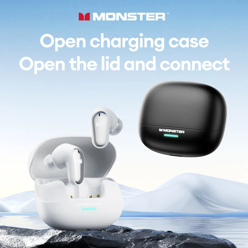 Monster MQT52 Wireless Bluetooth 5.4 Earphones
