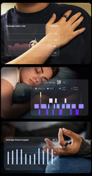 COLMI R12 Sma2025rt Ring with Display Screen and Touch.