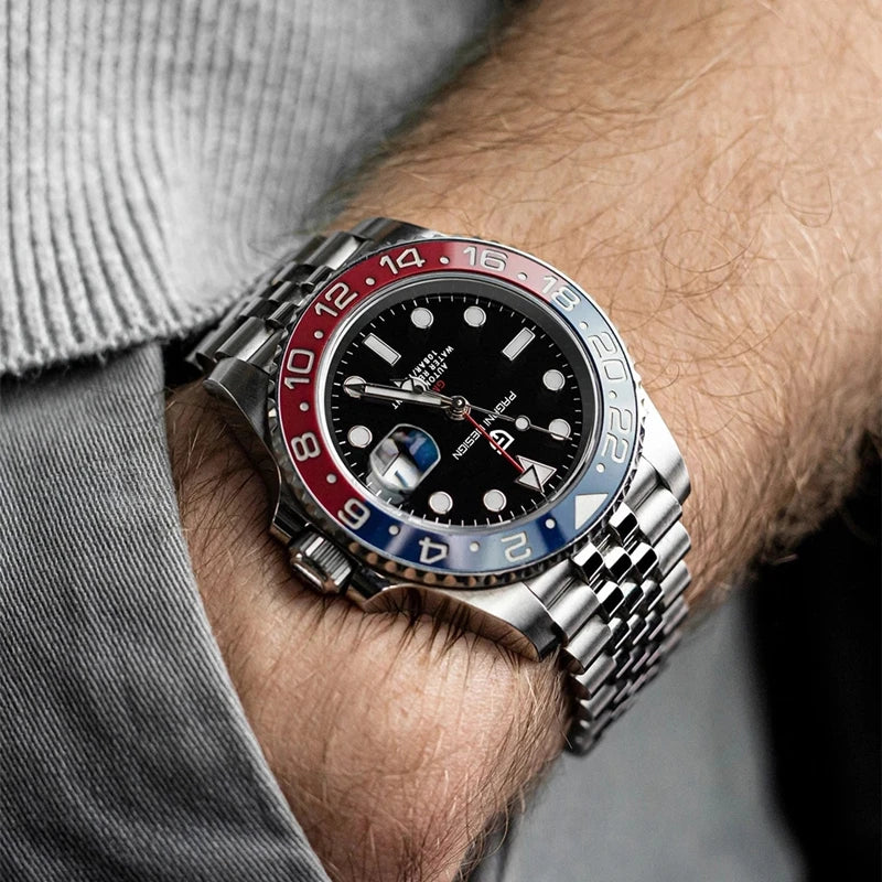 PAGANI DESIGN V3 Version GMT Watches Men's Luxury