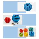 Cross-border pet dog leakage toy balls, teething puzzles