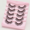 5 Pairs Cat Eye Lashes Faux
