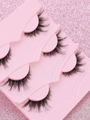 5 Pairs Cat Eye Lashes Faux