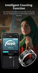 COLMI R12 Sma2025rt Ring with Display Screen and Touch.