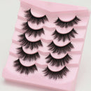 5 Pairs Cat Eye Lashes Faux