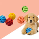 Cross-border pet dog leakage toy balls, teething puzzles