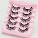 5 Pairs Cat Eye Lashes Faux