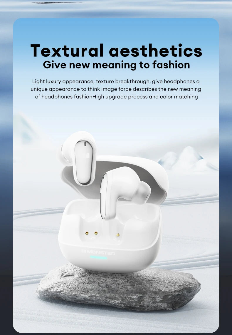 Monster MQT52 Wireless Bluetooth 5.4 Earphones