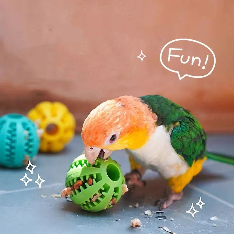 Cross-border pet dog leakage toy balls, teething puzzles