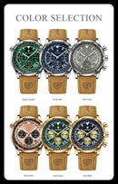 POEDAGAR Luxury Man Watch Quartz Waterproof Luminous