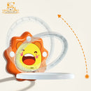 Kids Basketball Hoop with Inflatable Ball Wall Mount