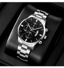 Fashion Men Watch Luxury Calendar Quartz Wrist Watch