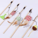 Creative Teaser Feather Toys Kitten Funny Colorful
