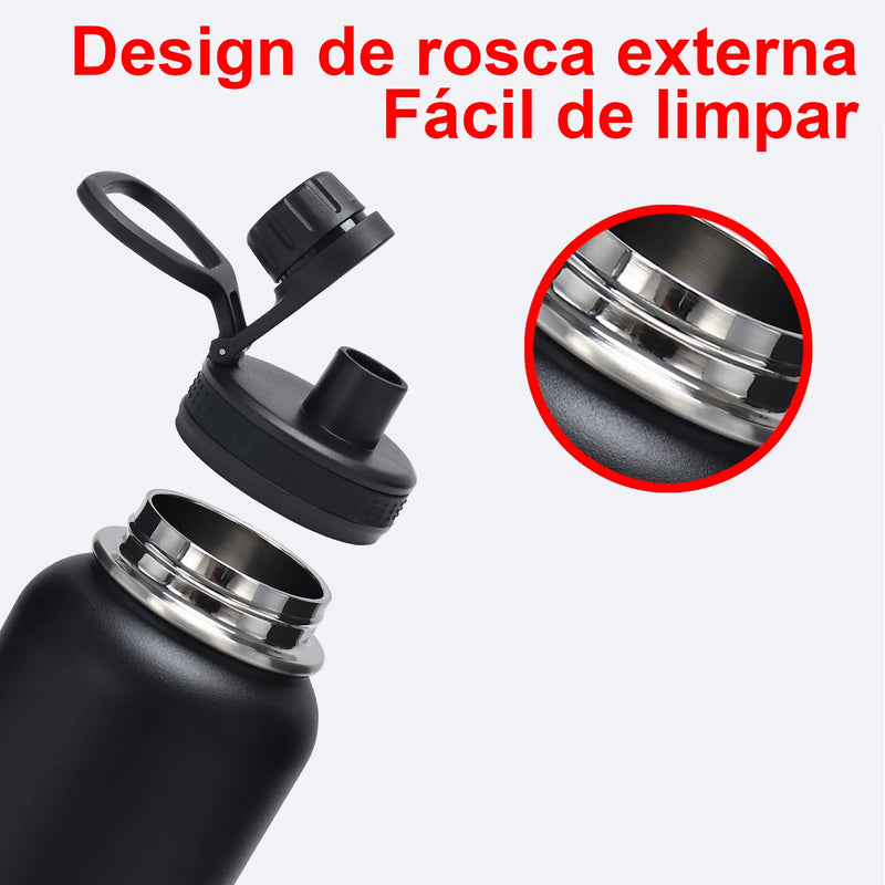 Stainless Steel Vacuum Insulated Water Bottle.