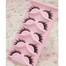 5 Pairs Cat Eye Lashes Faux