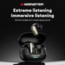 Monster MQT52 Wireless Bluetooth 5.4 Earphones