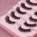 5 Pairs Cat Eye Lashes Faux