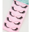 5 Pairs Cat Eye Lashes Faux