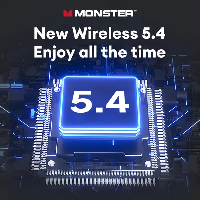 Monster MQT52 Wireless Bluetooth 5.4 Earphones