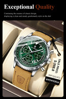 POEDAGAR Luxury Man Watch Quartz Waterproof Luminous